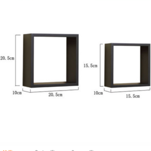 Factory Sale All Designs Square Cube Wall Shelf