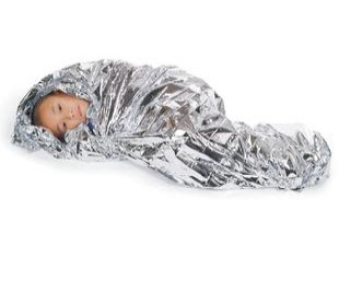 MT-MB1 mylar thermal reflective space emergency silver blanket