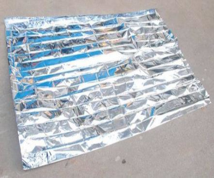 MT-MB1 mylar thermal reflective space emergency silver blanket