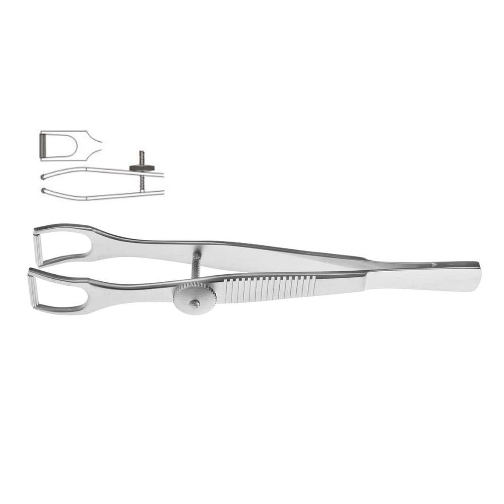 Precise Nasal Surgery:  Cottle Columella Forceps Clamp with Adjustable Screw (Wholesale!)