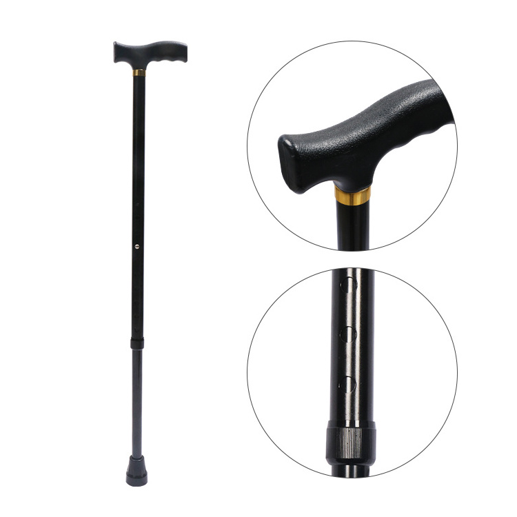 Outdoors Portable Medical extendable the patient old man walking stick