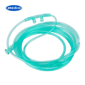 Medical PVC disposable nasal oxygen cannula tube