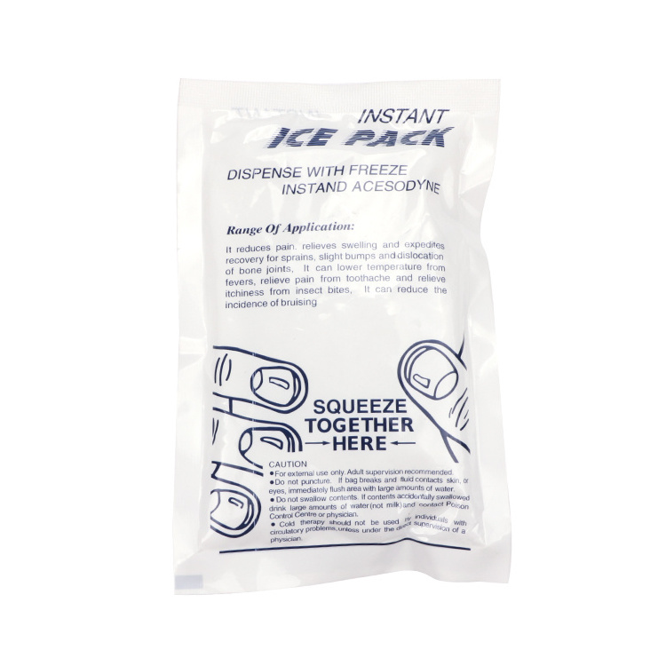 Disposable wraps instant Cold Pack for First Aid gel ice pack