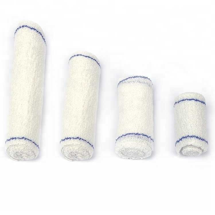 2018 China Yiwu Hot sale High Quality Factory 100% Cotton  Crepe  Bandage Bleached  Pure Cotton Elastic Bandage