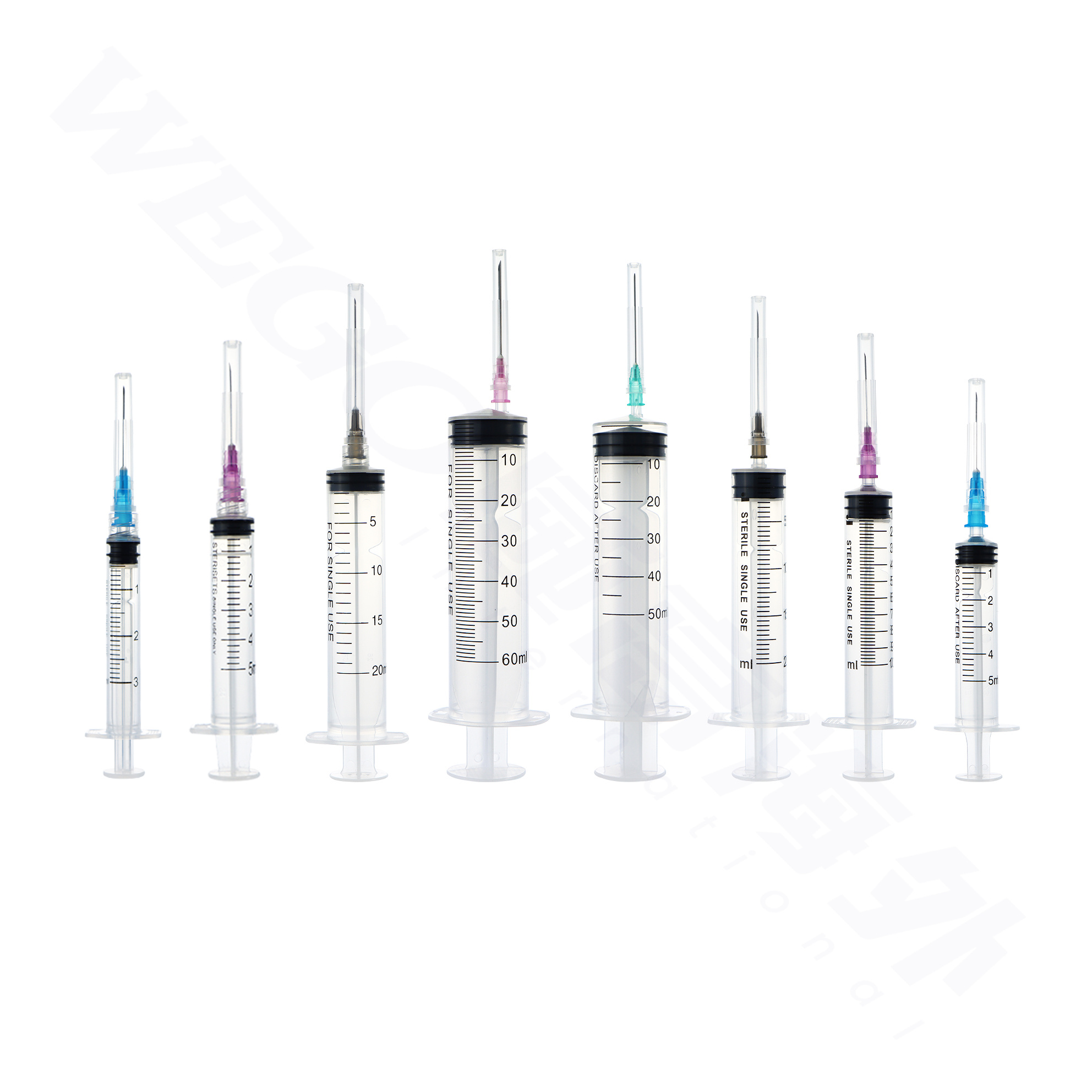 Medical Use 5ml Syringe Surgical Products High Quality Disposable 1ml/2ml/3ml/5/ml/10ml/20ml/30ml Syringe