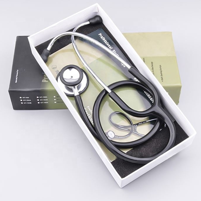 Premium Aluminum Medical Device Professional Double Head Cardiology Stethoscope