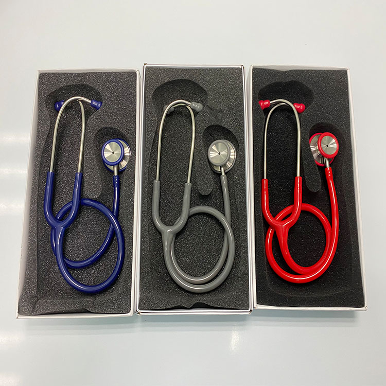 Premium Aluminum Medical Device Professional Double Head Cardiology Stethoscope