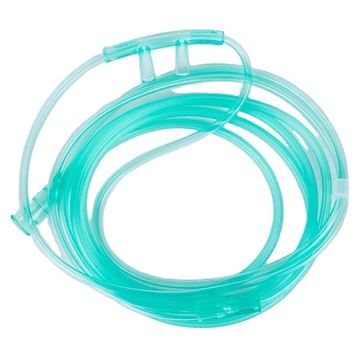 Medical PVC disposable nasal oxygen cannula tube