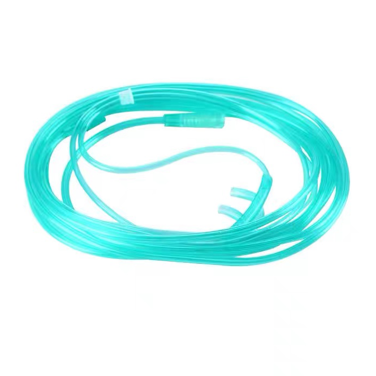 Medical PVC disposable nasal oxygen cannula tube