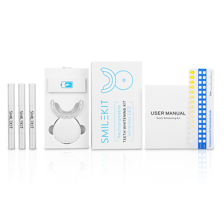 Wholesale Wireless Laser Teeth Whitening Light Kit, 16 Minutes Timer Tooth Whitening Led Kits Private Label