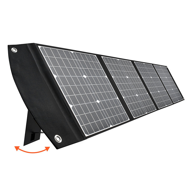 Solar charger 200W USB QC3.0 24W+Type C PD 45W Outdoor Mobile Power Battery Panel