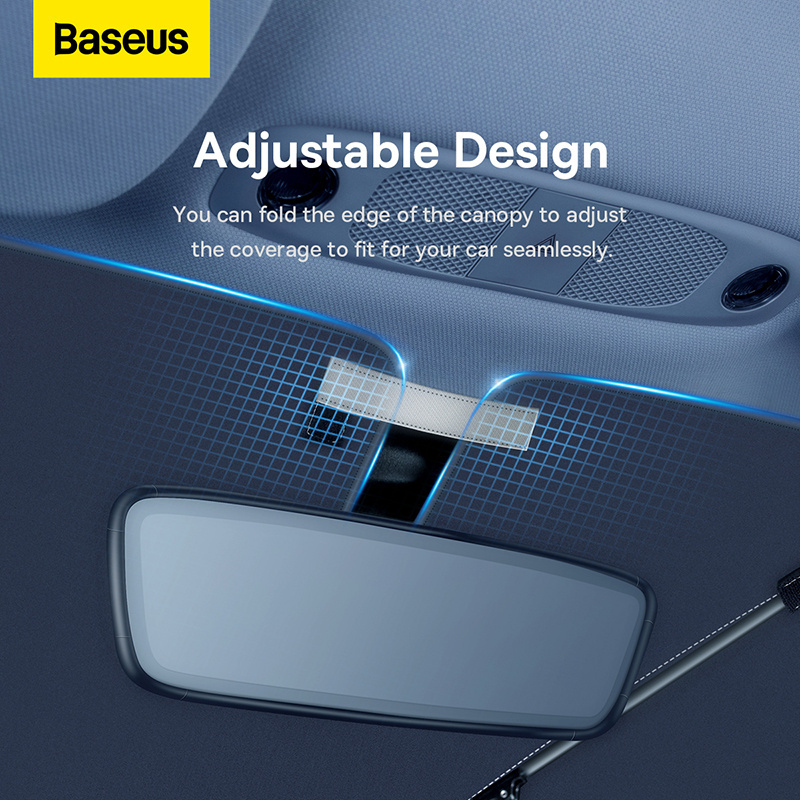 Baseus Car Windshield Sun Shade Double-Layered Sunshades Umbrella Foldable Sun Protector