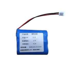 Customized 18650 26650 26700 Battery Pack 3.7v 1S3P 6000Mah 6600Mah 7500Mah 9000Mah 10500Mah 18650 Li-Ion Battery For Electrics