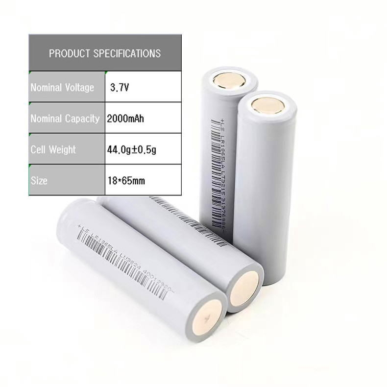 High Capacity 18650 Rechargeable Battery Lithium Cell 2000mAh 3.7V2000mAh 3000mAh 3.7V 18650 Li-ion Battery