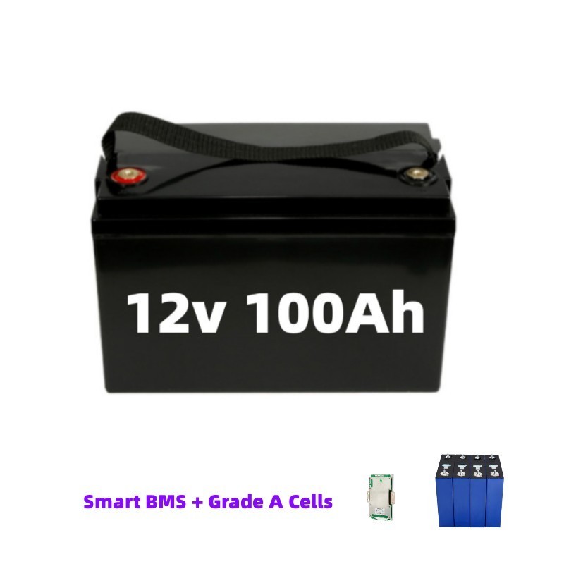 Wholesale Deep Cycle LFP Battery Pack 12V 24V 50ah 100ah 150ah 200ah 300ah LiFePO4 Lithium Li-ion Battery For Home Use