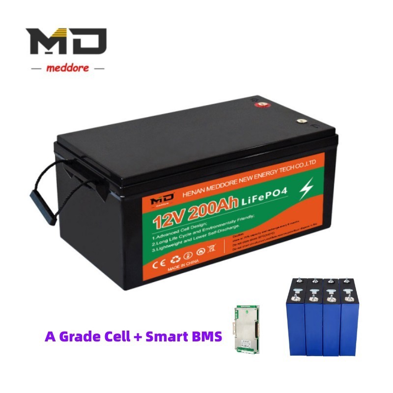 Wholesale Deep Cycle LFP Battery Pack 12V 24V 50ah 100ah 150ah 200ah 300ah LiFePO4 Lithium Li-ion Battery For Home Use