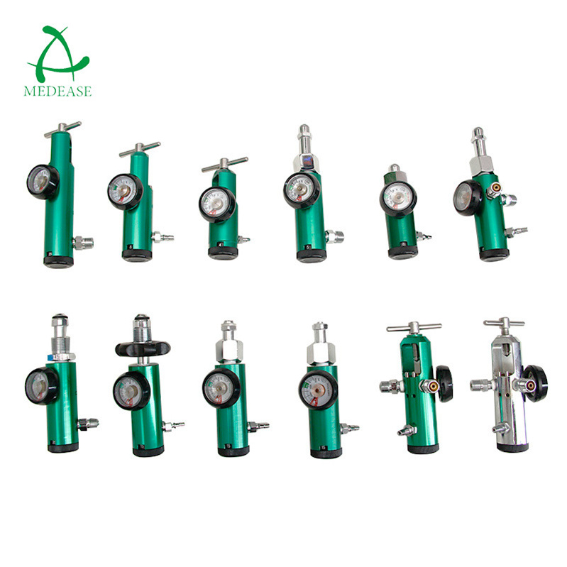 High Pressure Medical Oxygen Regulator Pin Index 2CV Chick Valve CGA870-UF-B-2CV Oxygen Pressure Regulators