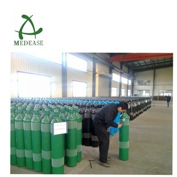 Medical Hospital Oxygen Steel Gas Cylinders 10L 20L 40L MEDEASE Price Seamless Steel Argon Nitrogen Oxygen CO2 Gas Cylinder