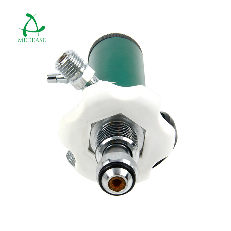 Hospital Portable Medical Use Brass Double Valve Check Valve 2CV High Pressure Regulator Oxygen Cylinder Regulator