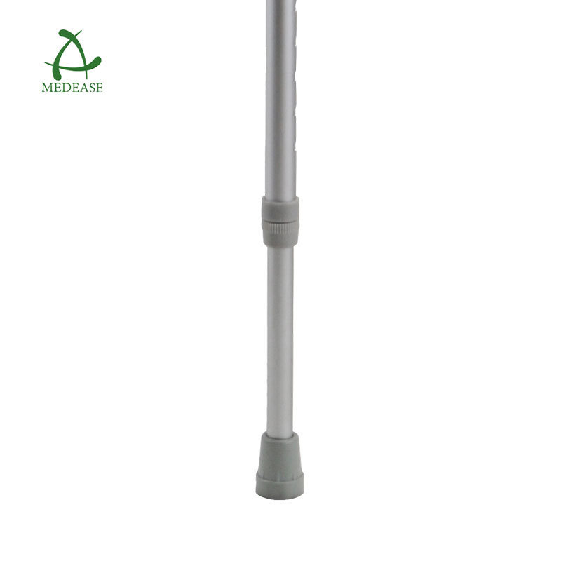 Silver Elbow Crutch Walking Aids Patient For Disabled Handle Telescoping Adjust Walking Cane Used Aluminium Walking Stick