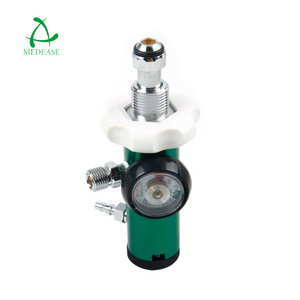 Hospital Portable Medical Use Brass Double Valve Check Valve 2CV High Pressure Regulator Oxygen Cylinder Regulator