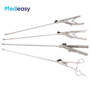 Medical Use Laparoscopic Surgical Instruments Needle Holder Forceps, Reusable Laparoscopy Needle Holder Driver