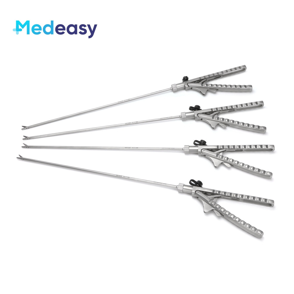 Medical Use Laparoscopic Surgical Instruments Needle Holder Forceps, Reusable Laparoscopy Needle Holder Driver