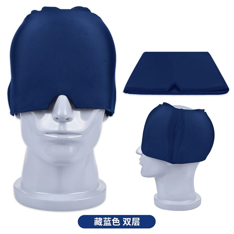 Custom Gel Ice Cold Hot Therapy Headache and Migraine Relief Cap Hat Ice Packs Headache Cap