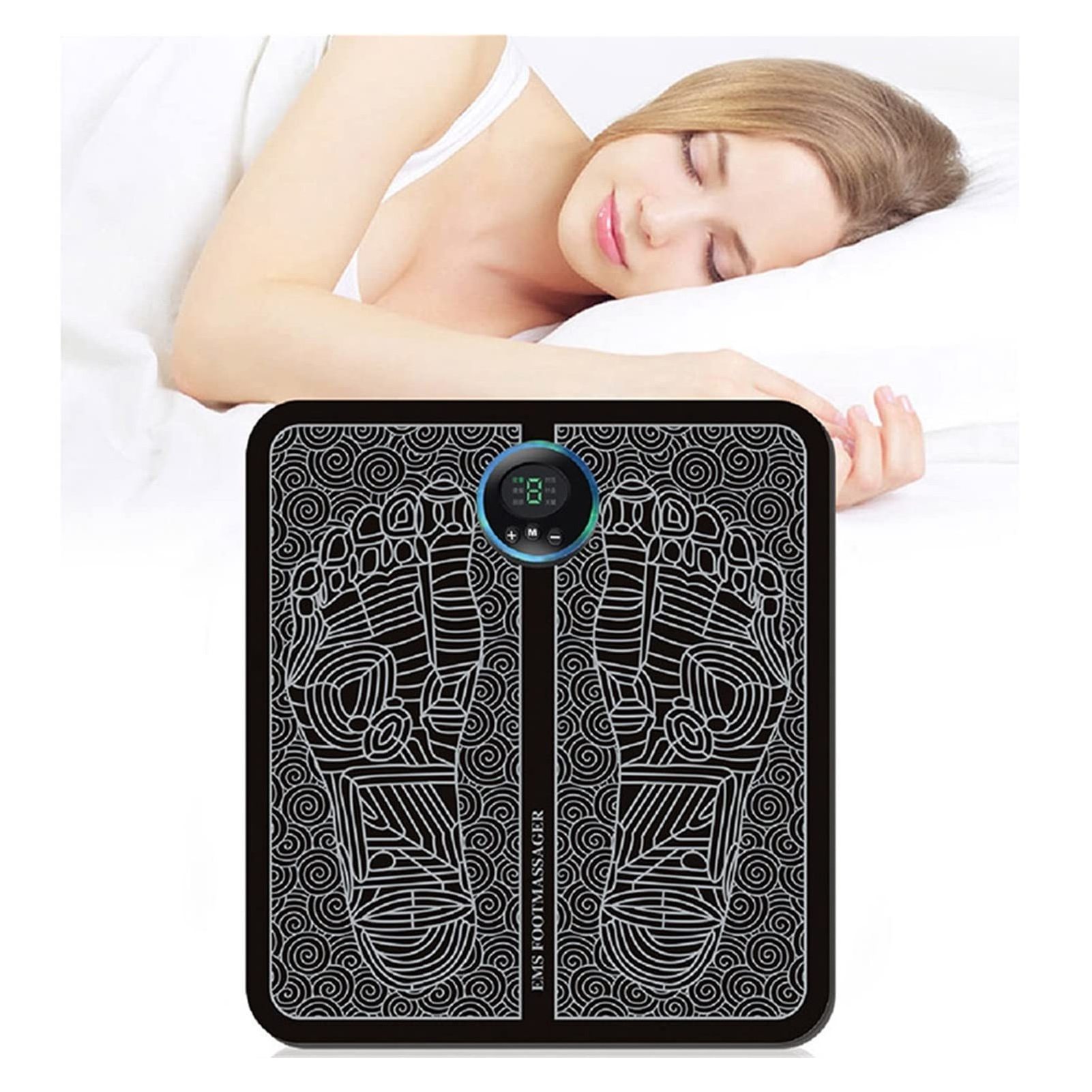 Hot Products TENS Massage Pad Feet Muscle Stimulator Massage Mat Electric Vibrating EMS Electric Foot Massager