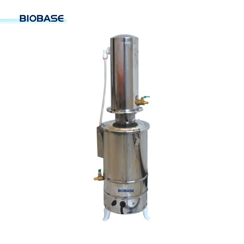 BIOBASE CHINA 20L/H Steel Material Easy Operate Destilador de Agua Water Distiller for Lab WD-20