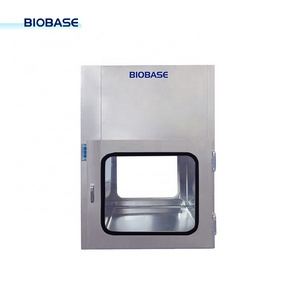 BIOBASE CHINA Pass Box with UV Lamp Sterilize Clean Transfer Window Pass Box for Lab PB-01