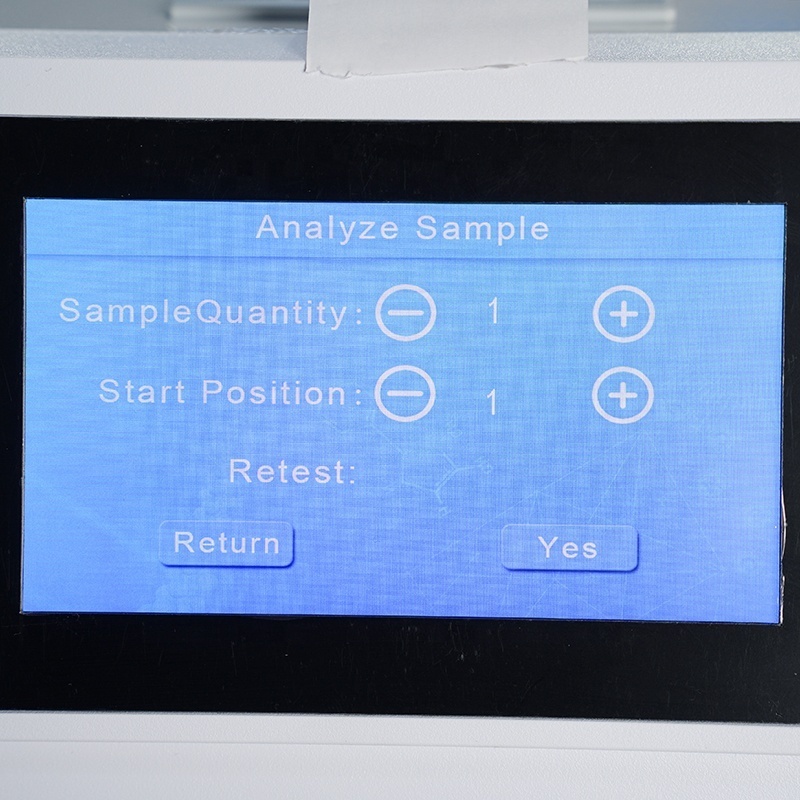 BIOBASE China Electrolyte Analyzer Ka Na Cl Ca PH Fully Automated Blood Gas Analyzer for med