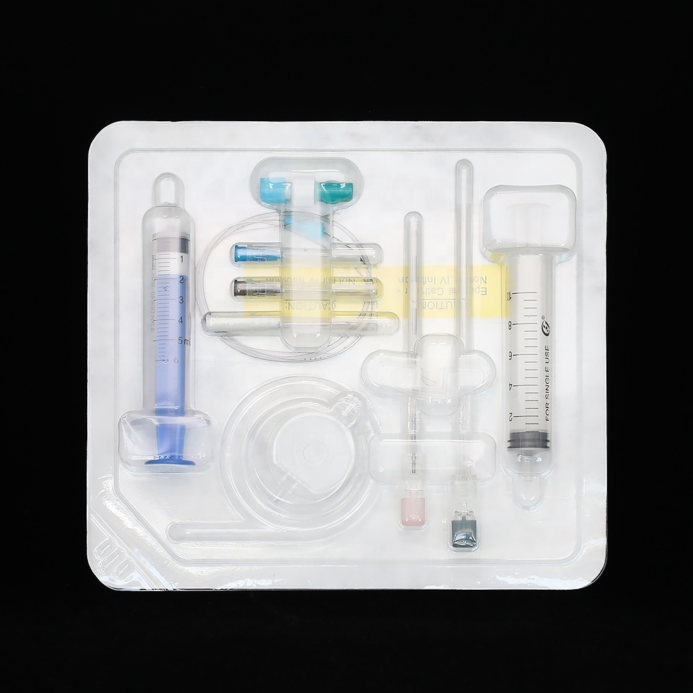 Medical epidural spinal anesthesia pain kit combine kit