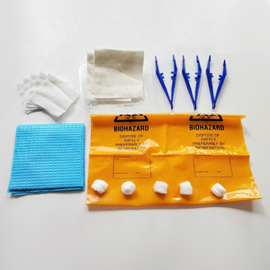 Customized Basic Dressing Kit Tray Medical Disposable Sterile Wound Dressing Pack /Kit for Hospital and Clinic