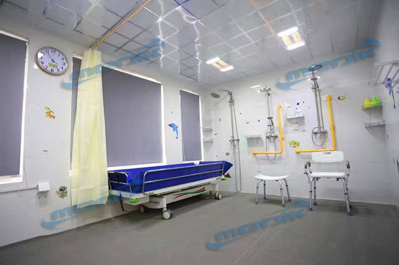 Manufacture Hydraulic Stretcher Table Patient Medical Hospital Bath Shower Trolley Bed for Disabled