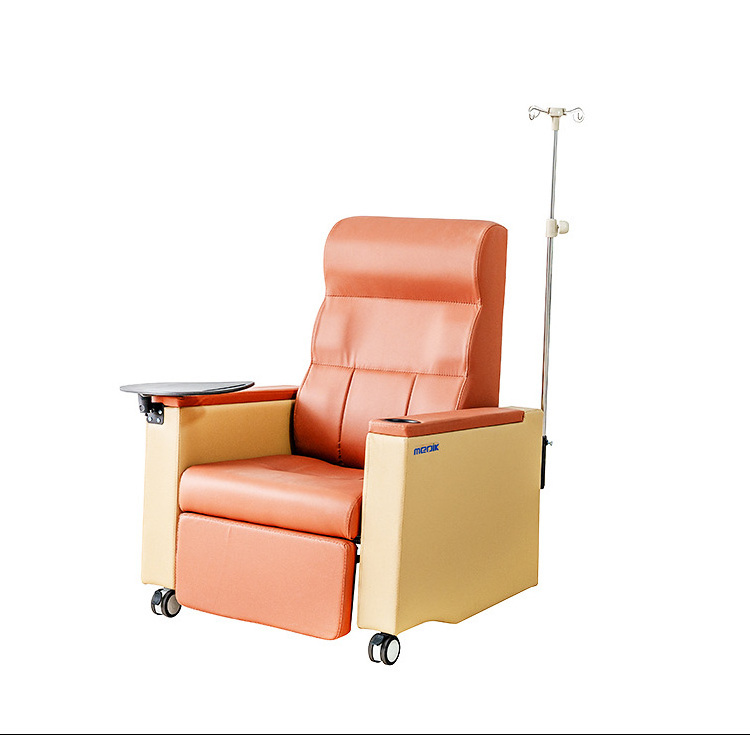 Hospital Used Comfortable Recliner Medical Transfusion Chair IV Adjustable Infusion Chairs