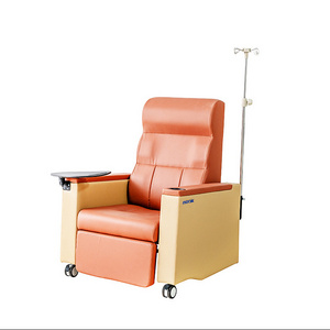 Hospital Used Comfortable Recliner Medical Transfusion Chair IV Adjustable Infusion Chairs