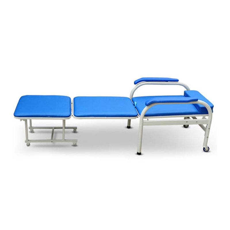 Hospital Medical Folding Sleeping Accompany Chair  Attendant Bed Chair