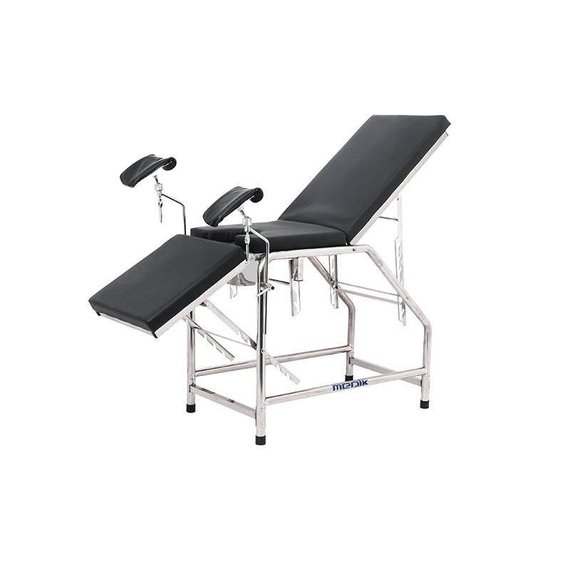 Cheap  detachable stainless steel gynecology examination table electric Ultrasounds Examination Couch Table With Stirrup