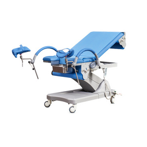 Multi-fuction  gynecology examination table electric Gynae Ultrasounds Examination Couch Table With Stirrup