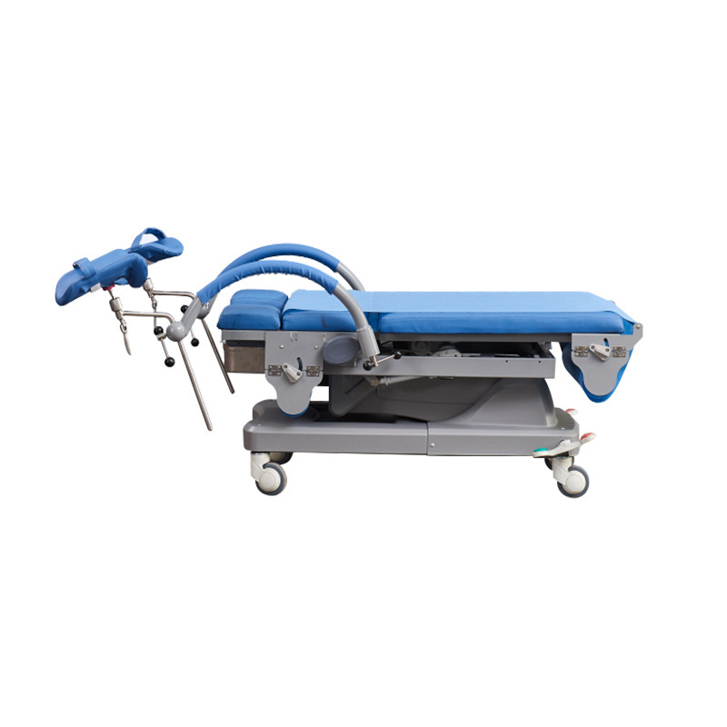 Multi-fuction  gynecology examination table electric Gynae Ultrasounds Examination Couch Table With Stirrup