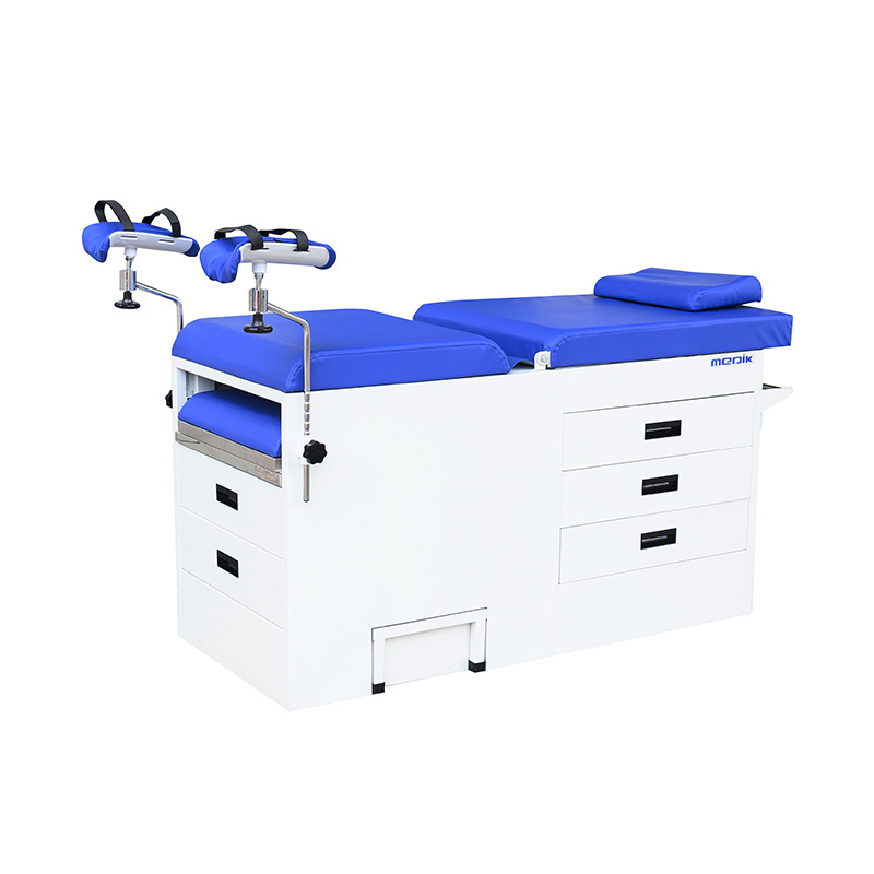 MC-C02 Hospital Gynecology  Exam Table Medical Gynecological  Examination Chair  with stirrups