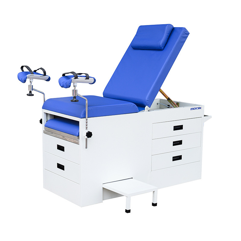 MC-C02 Hospital Gynecology  Exam Table Medical Gynecological  Examination Chair  with stirrups