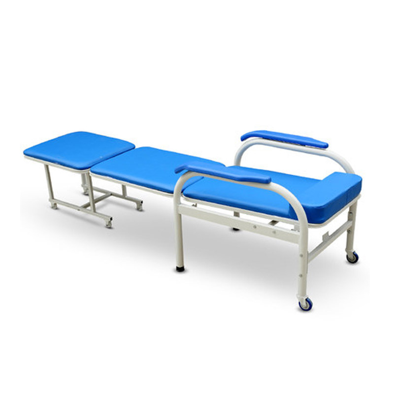 Hospital Medical Folding Sleeping Accompany Chair  Attendant Bed Chair