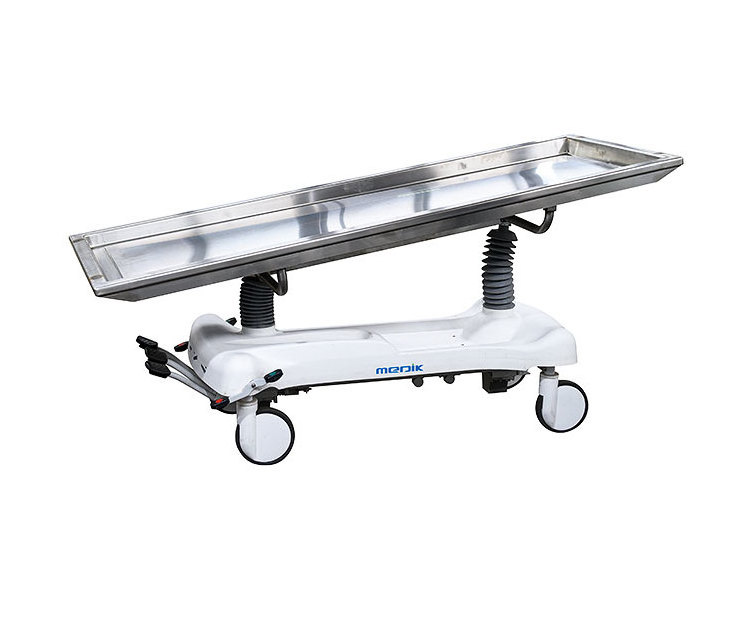 Stainless steel Mobile Immersion corpse cadaver embalming anatomy dissection morgue autopsy table with dip tank