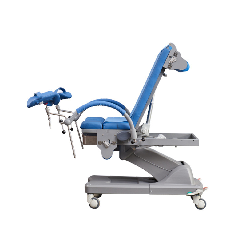 Multi-fuction  gynecology examination table electric Gynae Ultrasounds Examination Couch Table With Stirrup