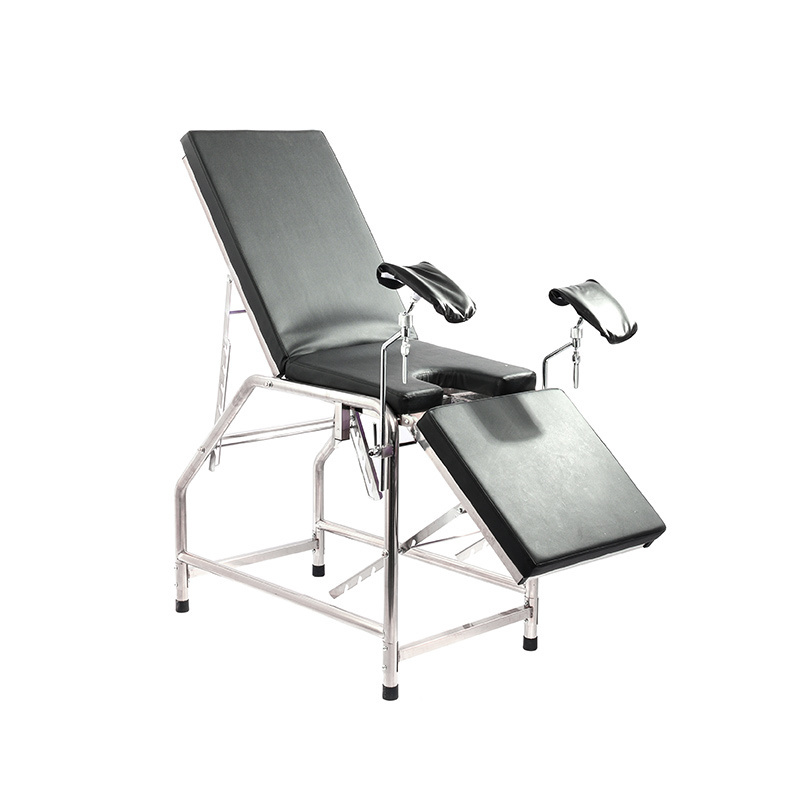 Cheap  detachable stainless steel gynecology examination table electric Ultrasounds Examination Couch Table With Stirrup