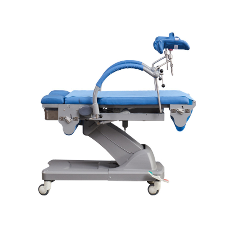 Multi-fuction  gynecology examination table electric Gynae Ultrasounds Examination Couch Table With Stirrup