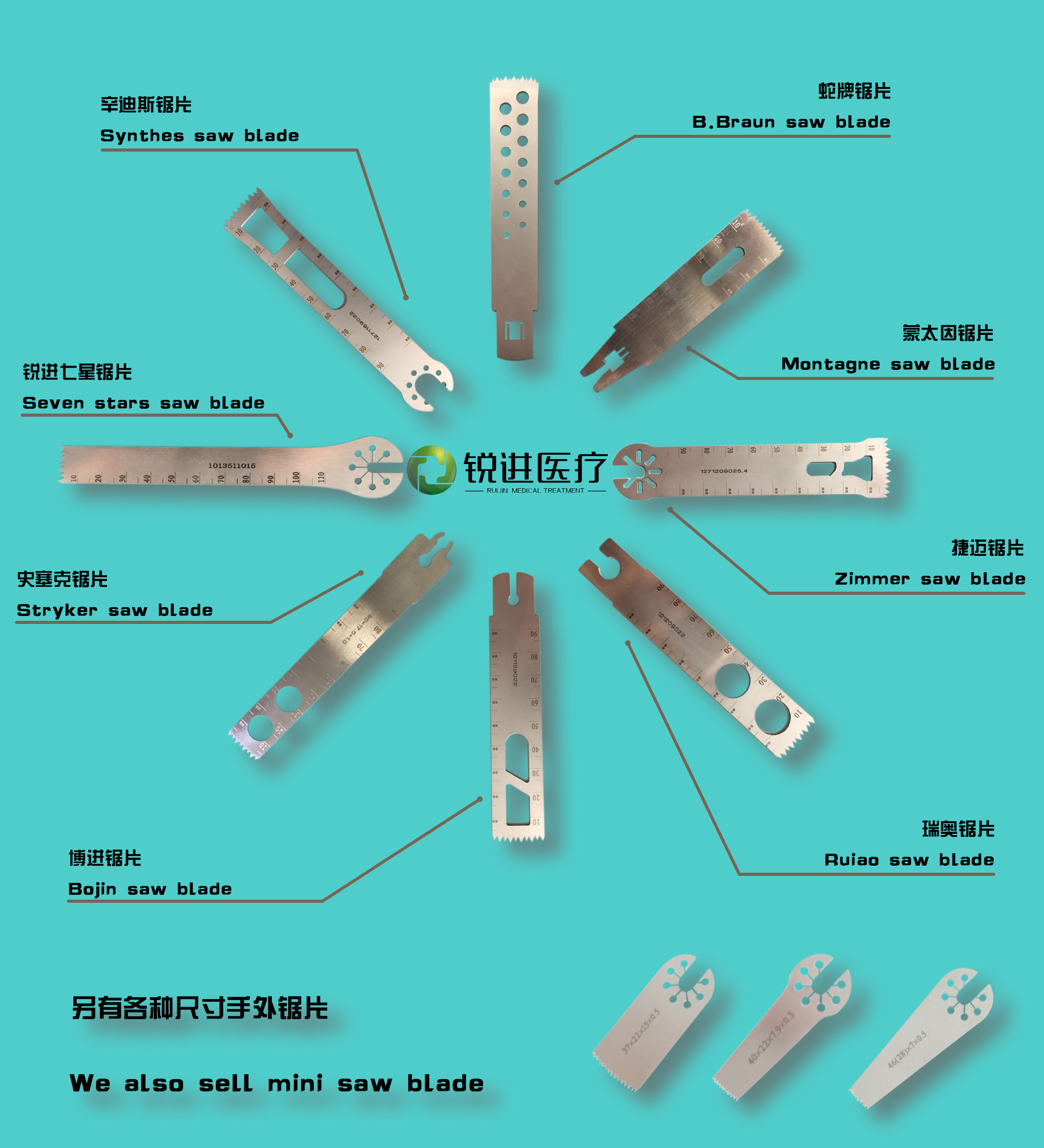 Surgical Oscillating Bone Saw Kit with Perfect Performance Like Str Power Tools