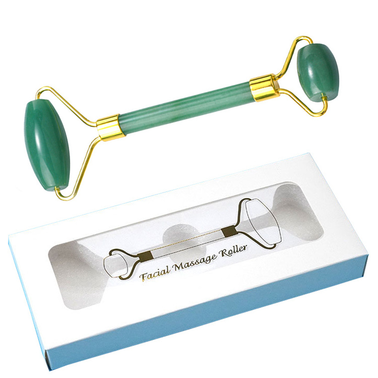 Genuine dark green jade-roller massage tools authentic jade roller